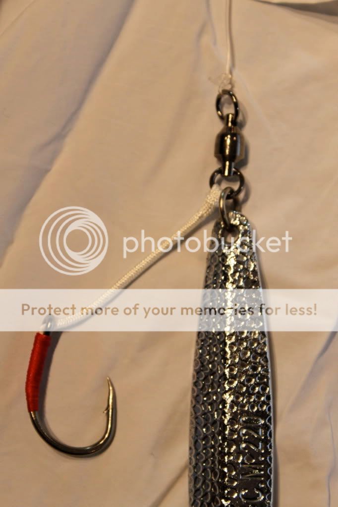 Swivel needed on diamond jig? 360 Tuna Fishers Forum